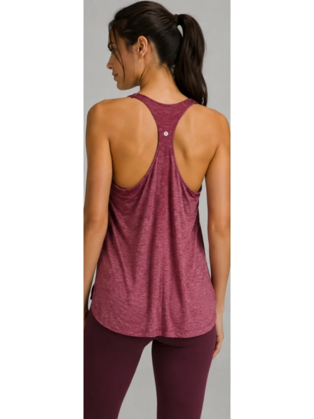 Lululemon Womens Maroon Racerback Tank Top